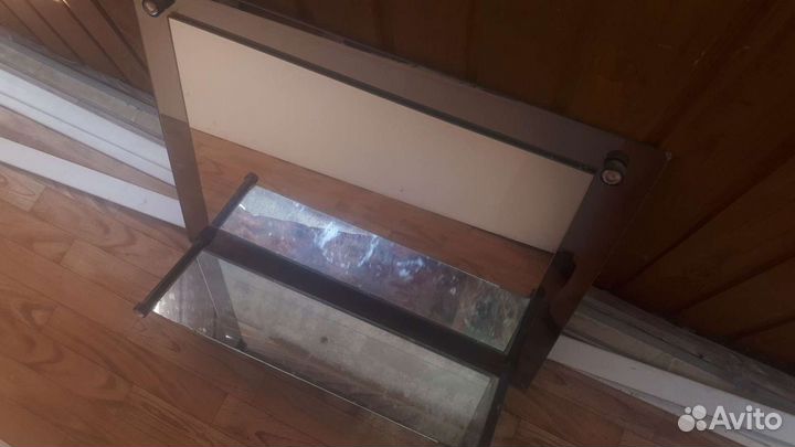 Зеркальная полка для ванной комнаты