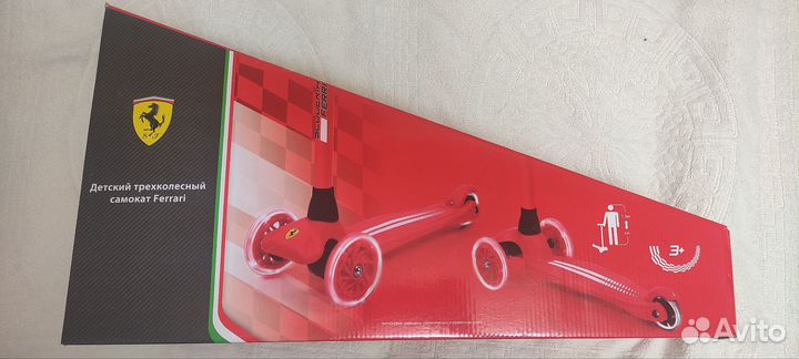 Самокат детский трехколесный бу