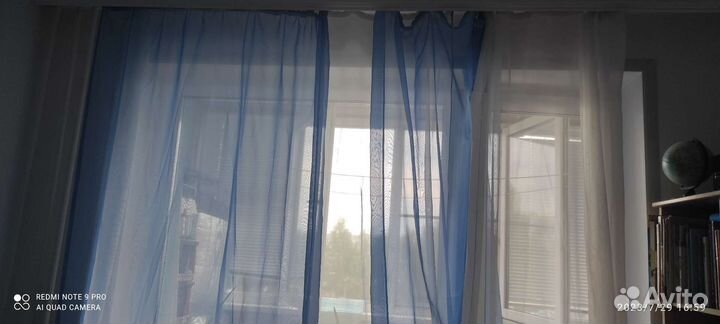 Тюль пакетом б/у