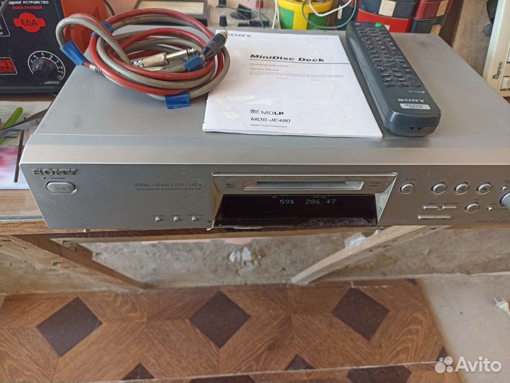 Минидисковая дека sony