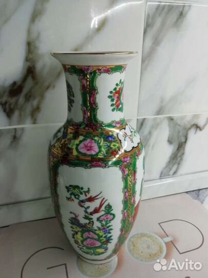 Ваза китайский фарфор, эксклюзив