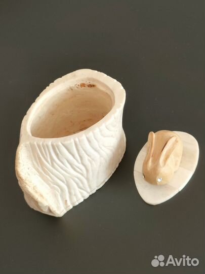 Шкатулка ручной работы из кости