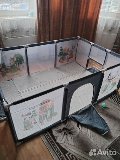 Большой детский манеж