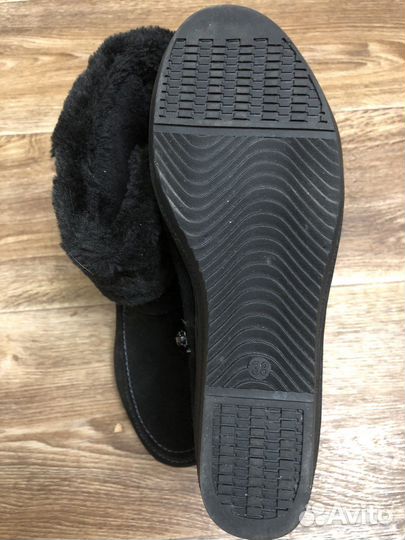 Полусапожки женские размер 38, замша, новые