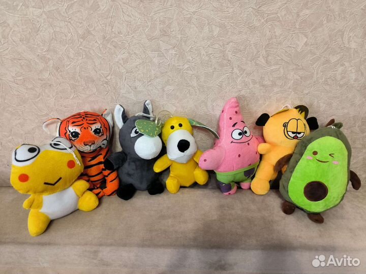 Продам мягкие игрушки новые