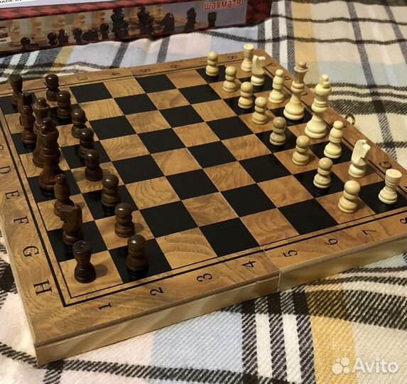 Шахматы/ шашки/ нарды 3в1