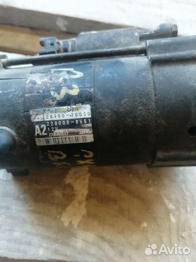 Стартер на toyota mark 2