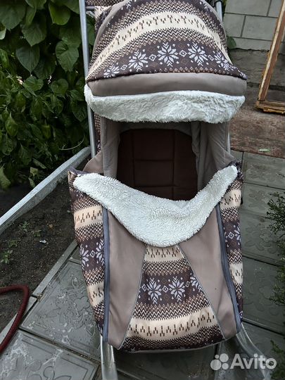 Коляска санки