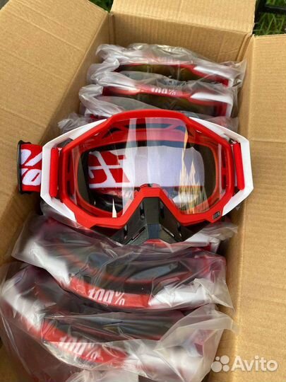 Очки для мотокросса и эндуро 100 #новые #100
