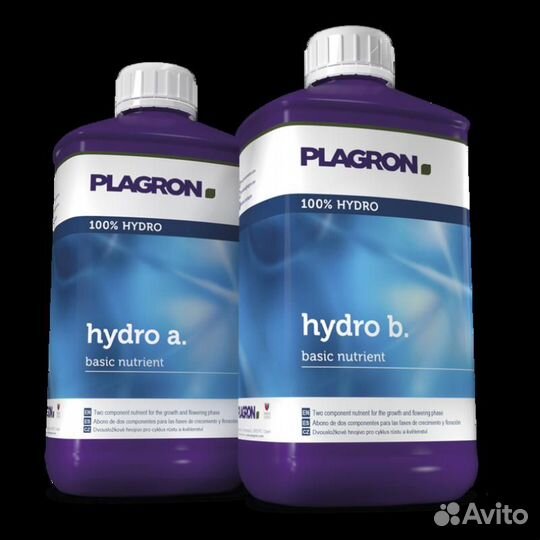 Минеральное удобрение Plagron Hydro A+B 1л