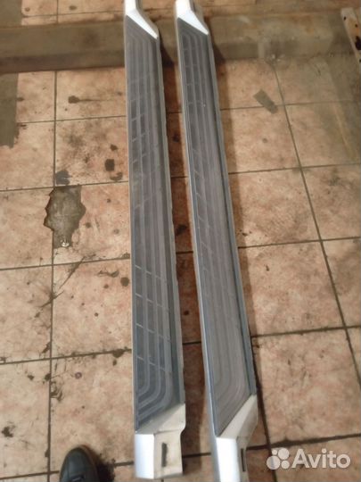 Пороги mitsubishi pajero 4 sport