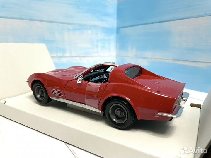 Модель автомобиля Chevrolet Corvette 1970 1:24