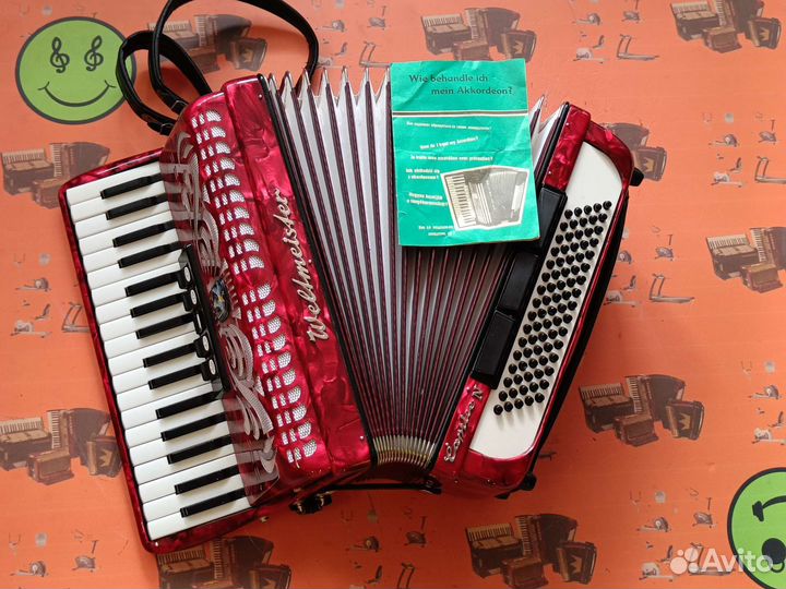 Аккордеон weltmeister caprice N считай новый