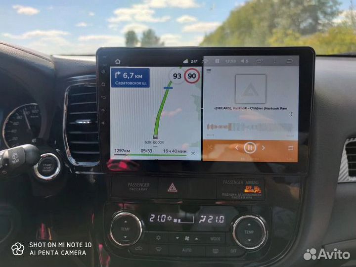 Магнитола Mitsubishi Outlander 3 Teyes