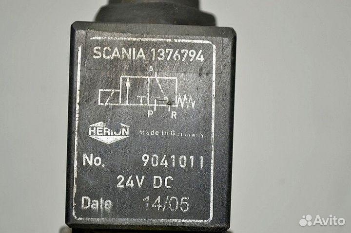 Соленоидный клапан scania P-series (01.04)