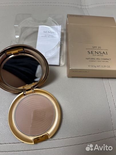 Пудра Sensai Silky Bronze Natural Veil 03 новая