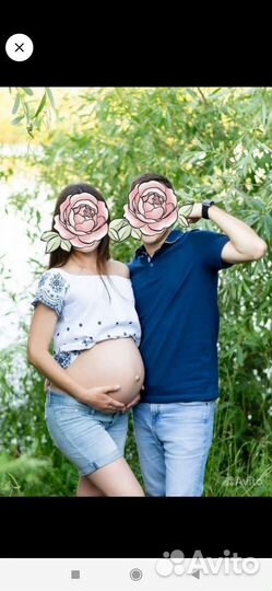 Шорты для беременных h&m