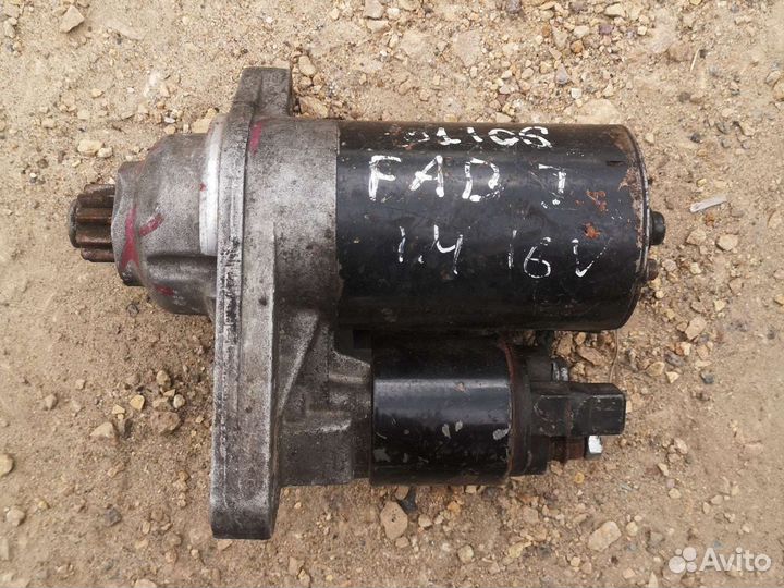 Стартер 1,4 16кл skoda fabia 1 шкода фабия