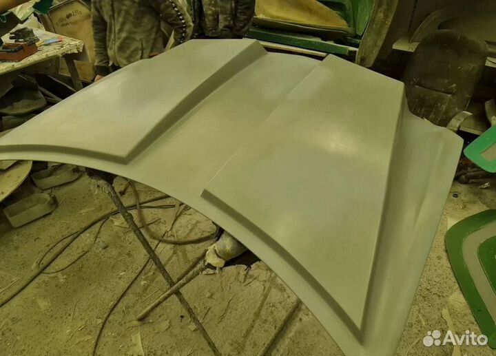 Капот с ноздрями Mercedes GL x164