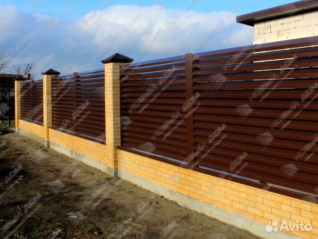 Забор жалюзи