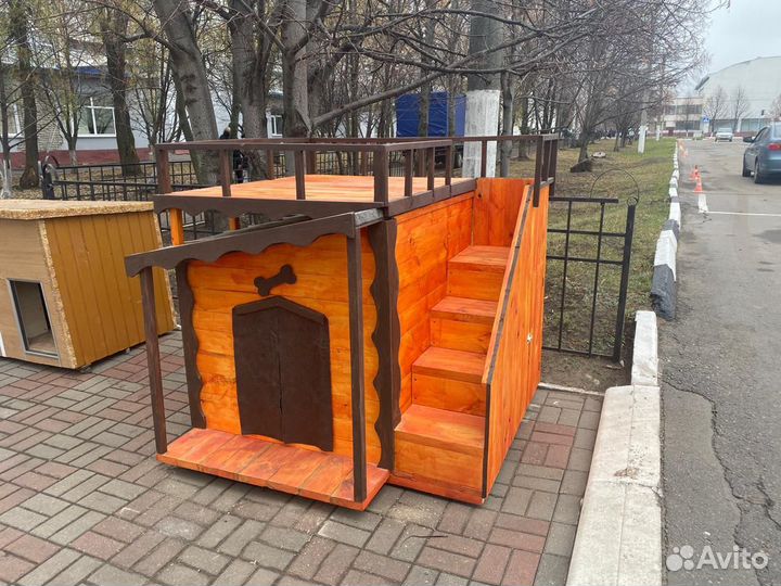 Изготовление будок для собак