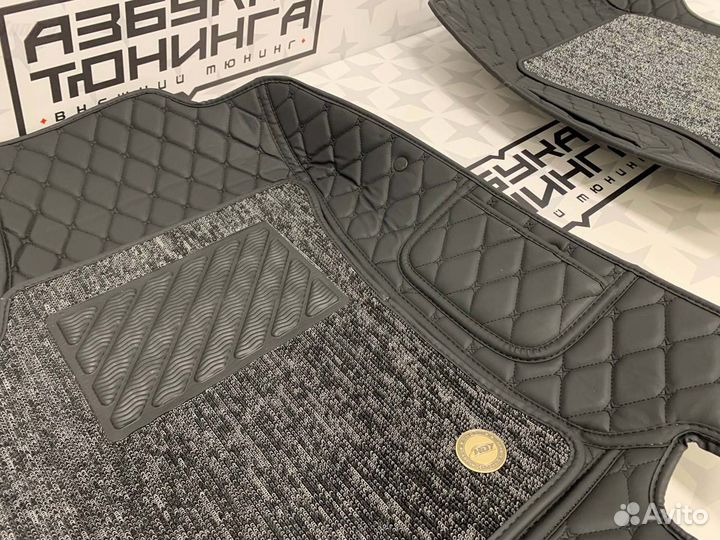 Ковры в салон 3D Toyota LC Prado 150 W2171