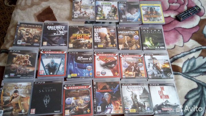 Диски для ps3 (Огромный ассортимент)