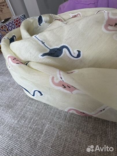 Платок/палантин Италия фламинго