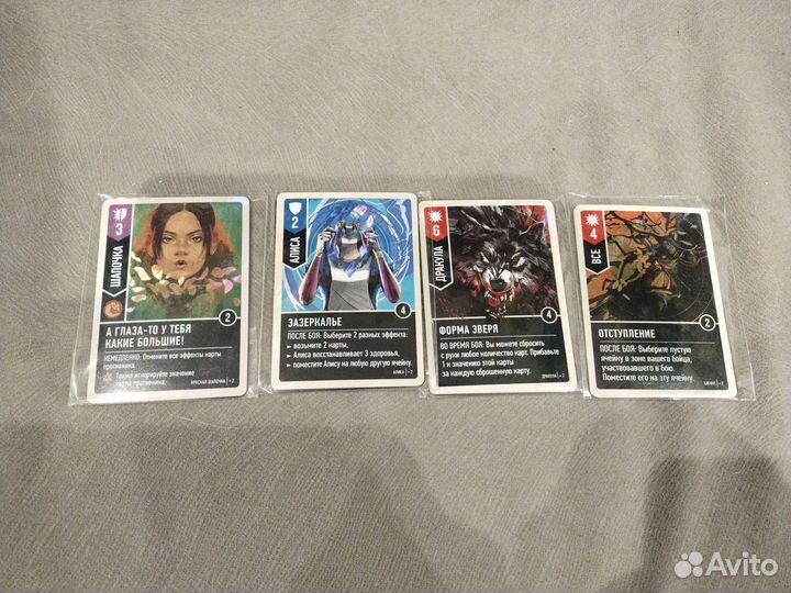 Настольные игры Unmatched (+ промо карты)