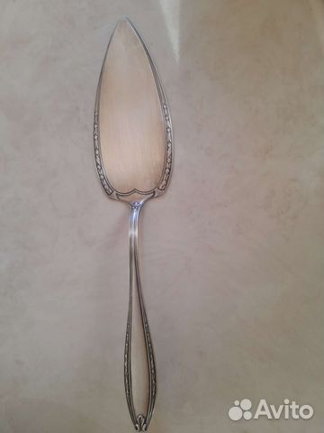 Старинная лопатка для торта Германия CFH 90 серебр