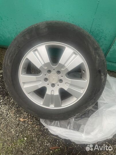Колеса на mercedes r18 летние