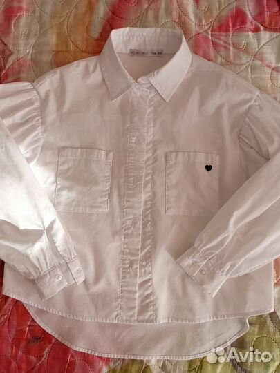 Блузка школьная на девочку