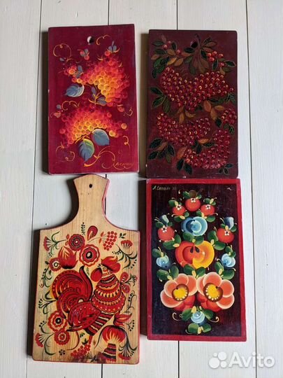 Доска разделочная ручная роспись