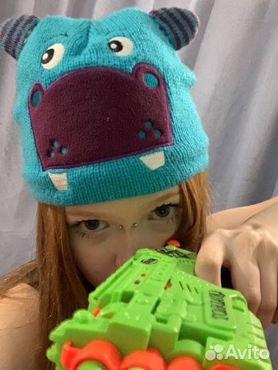 Шапка бегемот и лапуси
