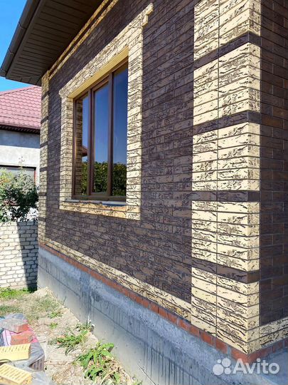 Кирпич лицевой керамический Flash Бордо Строма