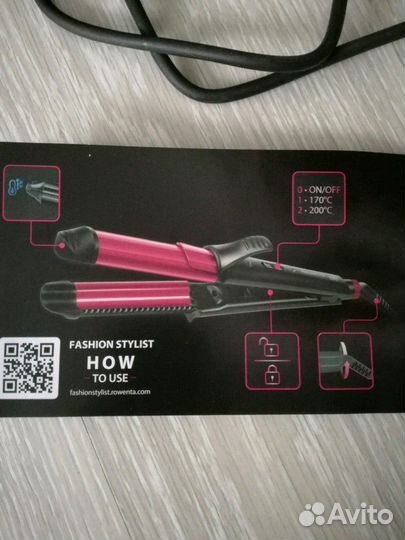 Плойка-Щипцы для завивки и выпрямления волос