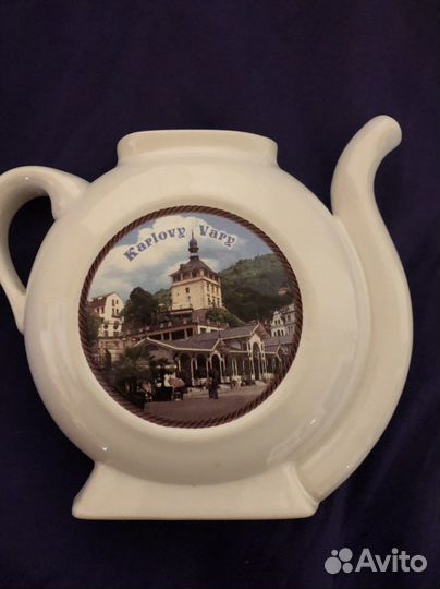Бюветник из Карловы Вары 1996 год кружка чайник
