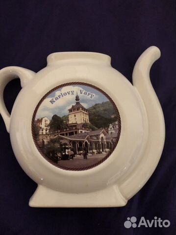 Бюветник из Карловы Вары 1996 год кружка чайник