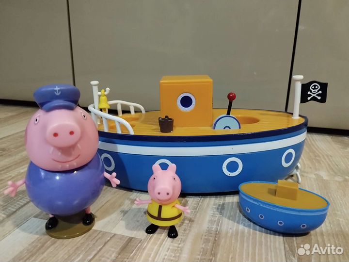 Игрушка Свинка пеппа: корабль дедушки Пеппы