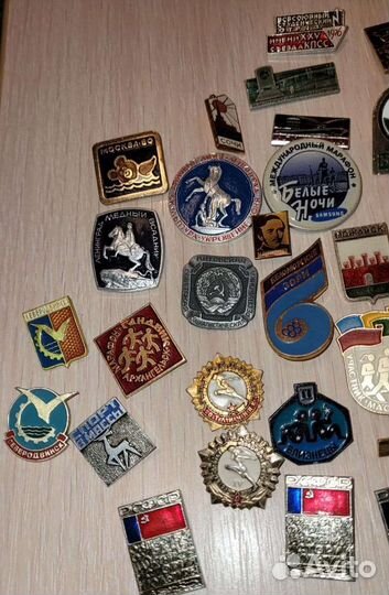 Значки СССР и спортивные