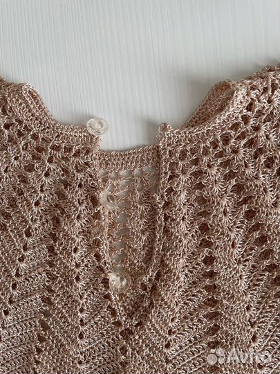 Платье вязаное крючком