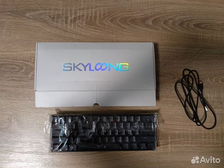 Механическая клавиатура Skylong gk6, Gateron Red