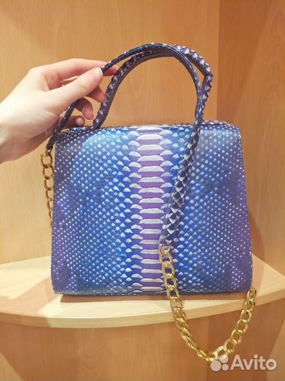 Сумка кожа питона