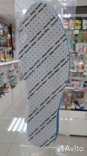 Стельки для обуви, универсальные, дышащие, с антиб