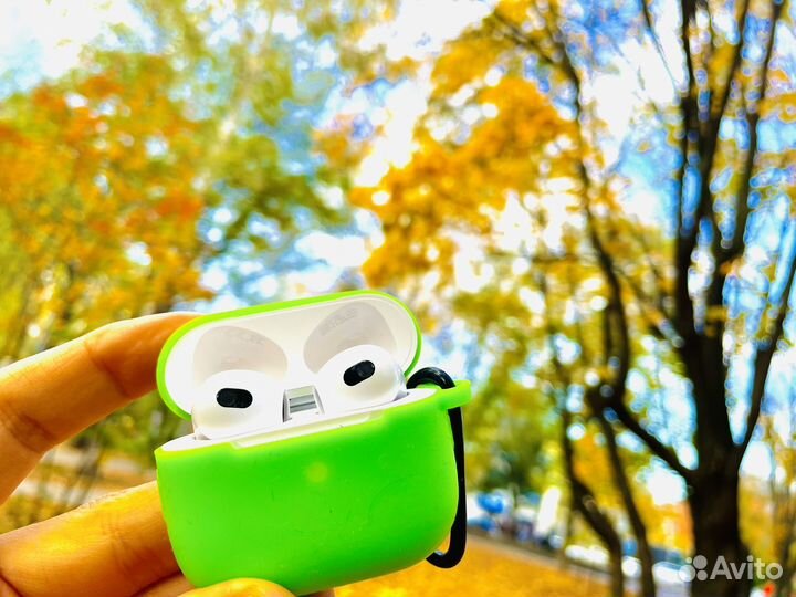 AirPods 3 (Гарантия + Чехол + Доставка)