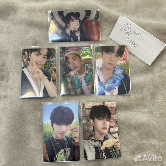 Официальные карты kpop the boyz и boynextdoor