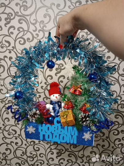 Поделки новогодние в сад