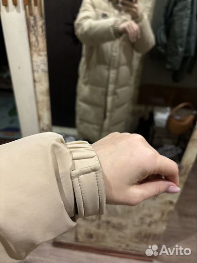 Пуховик зимний длинный женский