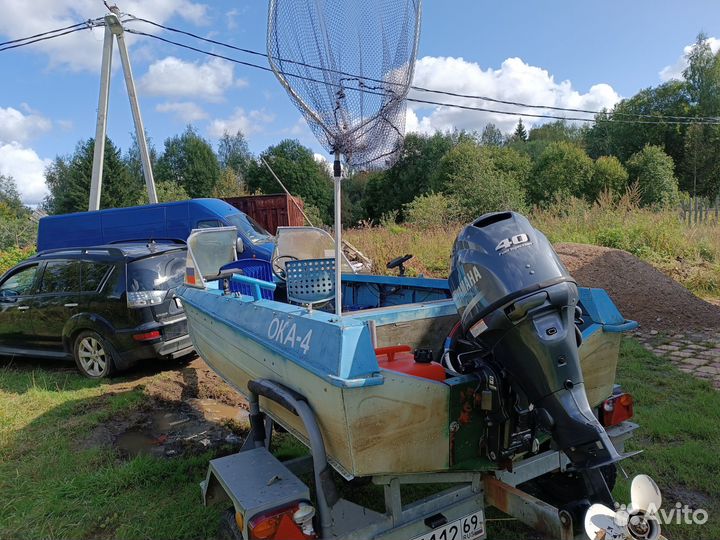 Продается моторная лодка Ока 4