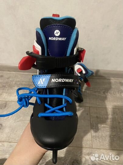 Коньки Nordway новые раздвижные